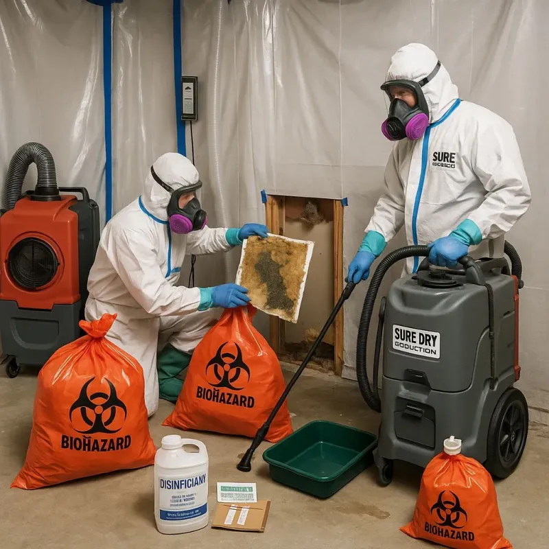Contaminated Water Handling Protocols process in Colton, CA