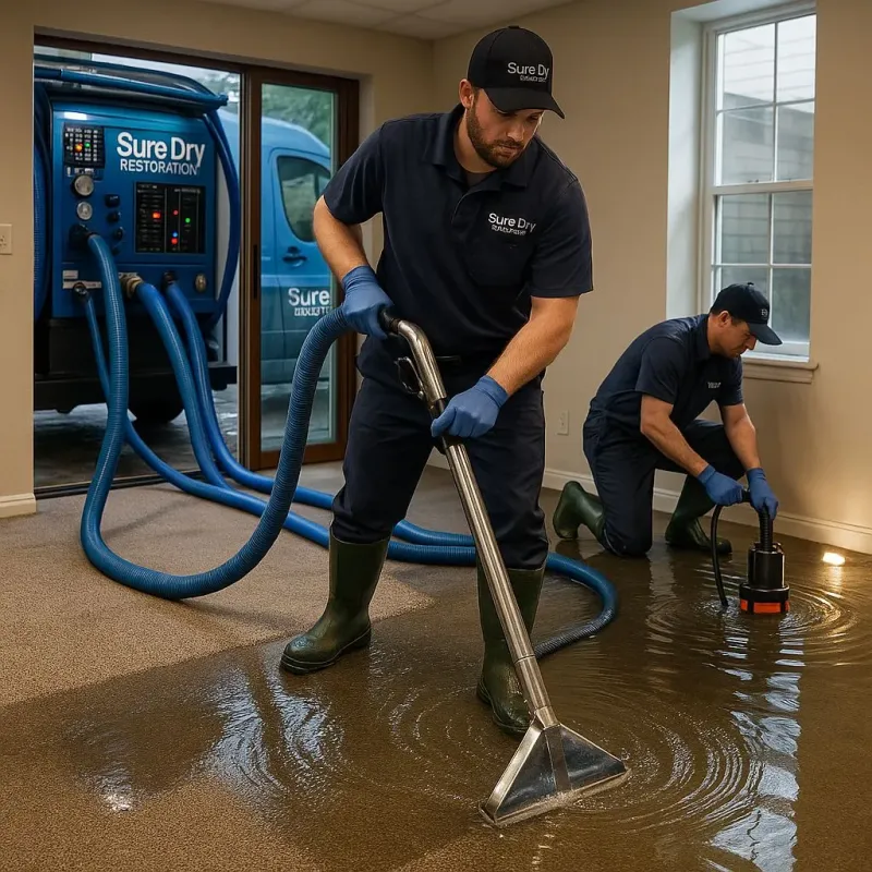 Water Extraction and Removal process in Colton, CA